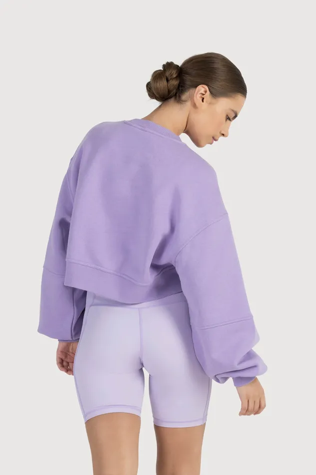 Tops Bloch Adult Bloch Technique Puff Sleeve Sweat Dreamscape Tops Bloch Adult Bloch Technique Puff Sleeve Sweat Dreamscape