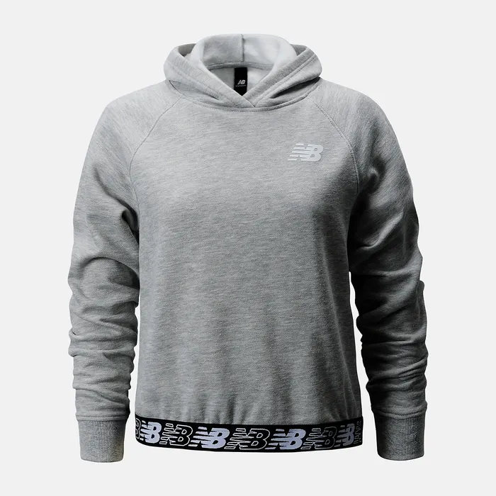 Tops Performance Hoodie HEATHER GREY 8211 New Balance Kids