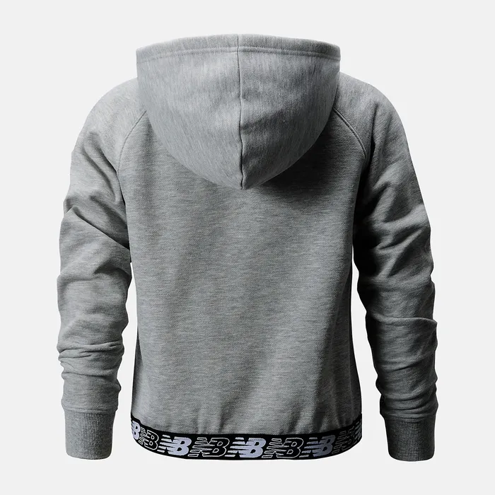 Tops Performance Hoodie HEATHER GREY 8211 New Balance Kids