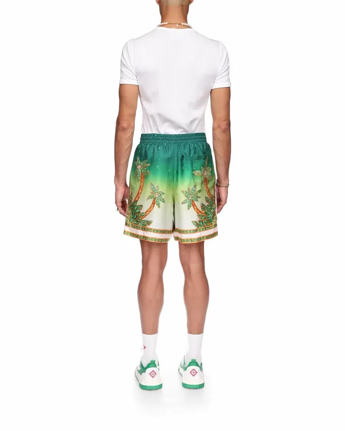 Trousers and Shorts Men Casablanca Paris Joyaux D039Afrique Silk Shorts Trousers and Shorts Men Casablanca Paris Joyaux D039Afrique Silk Shorts