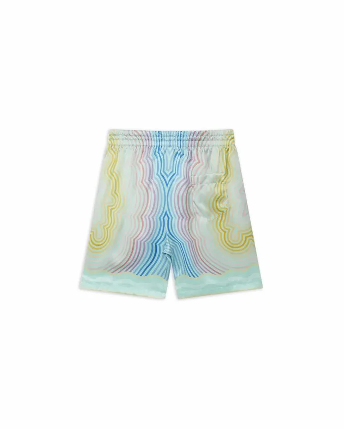 Trousers and Shorts Men Casablanca Paris Masao San Silk Shorts