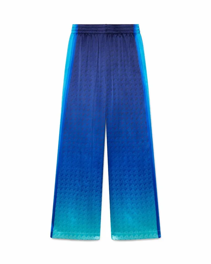 Trousers and Shorts Women Casablanca Paris The Night View Wide Leg Trousers