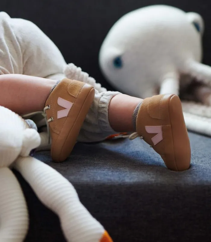 VEJA BABY SUEDE DESERT PETALE Kids Baby