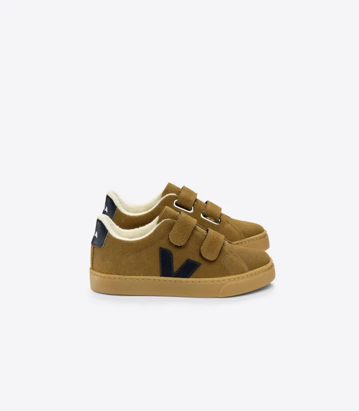 VEJA ESPLAR FURED SUEDE CAMEL NAUTICO Kids Esplar