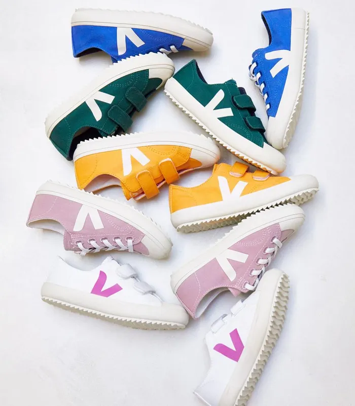 VEJA FLIP ELASTIC LACES CANVAS BABE PIERRE Kids Ollie and Flip