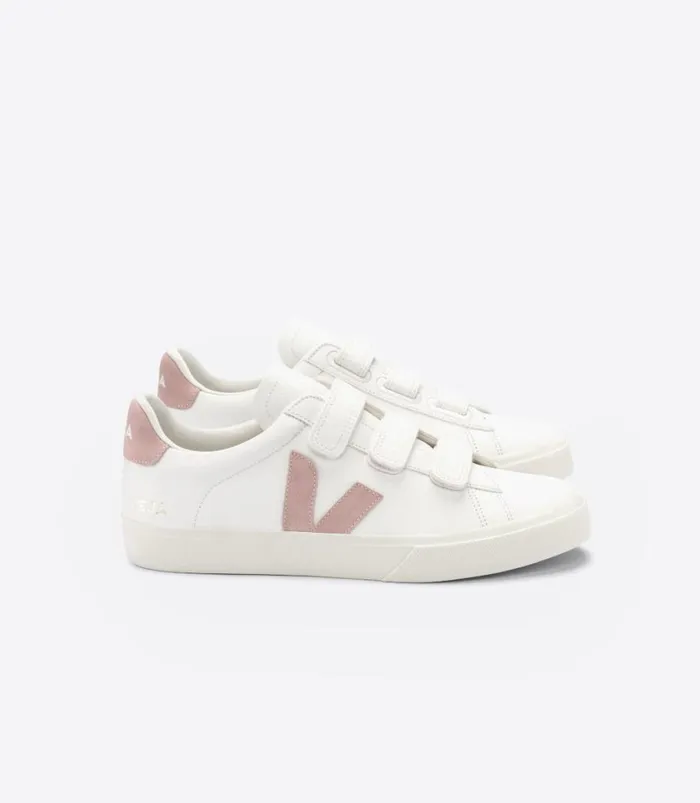 VEJA RECIFE CHROMEFREE LEATHER WHITE BABE Women Recife