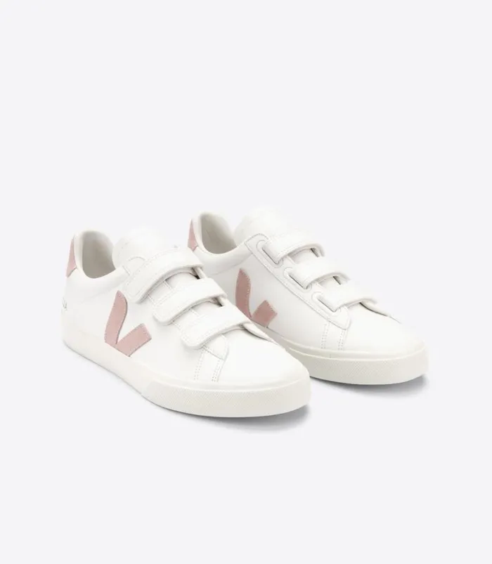 VEJA RECIFE CHROMEFREE LEATHER WHITE BABE Women Recife