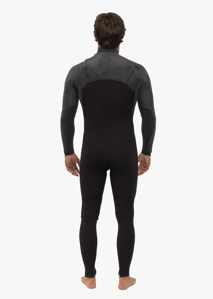 Vissla High Seas Wetsuits Men High Seas II 43 Full No Zip Wetsuit Charcoal Vissla High Seas Wetsuits Men High Seas II 43 Full No Zip Wetsuit Charcoal