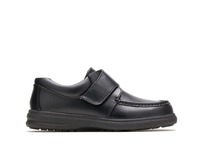 Walking Shoes Gil Black Leather 8211 Hush Puppies Men
