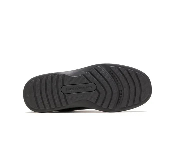 Walking Shoes Gil Black Leather 8211 Hush Puppies Men Walking Shoes Gil Black Leather 8211 Hush Puppies Men