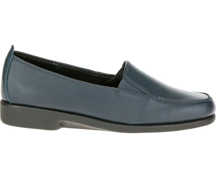 Walking Shoes Heaven Navy Leather 8211 Hush Puppies Women