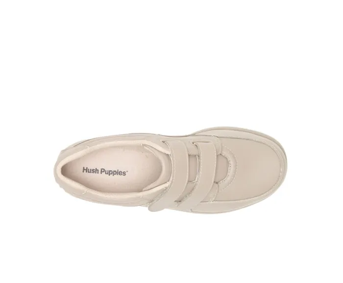Walking Shoes Hush Puppies Women Power Walker Ii Taupe Leather