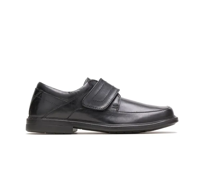 Walking Shoes Peri Hopper Black Leathe17R Hush Puppies Men