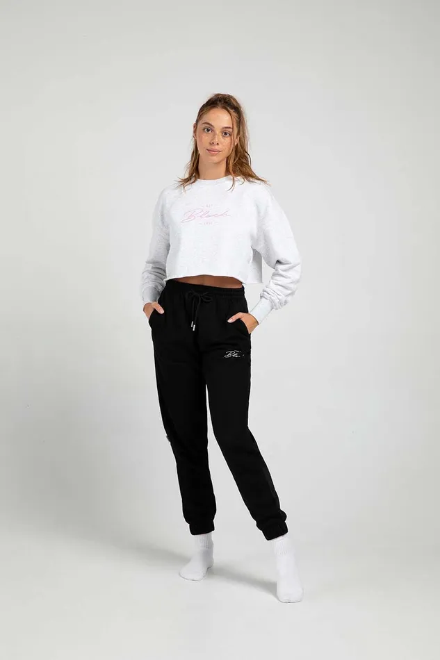 Warmups Adult Bloch OffDuty High Waist Joggers Black