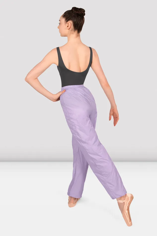 Warmups Bloch Children Girls Ripstop Pants Lilac