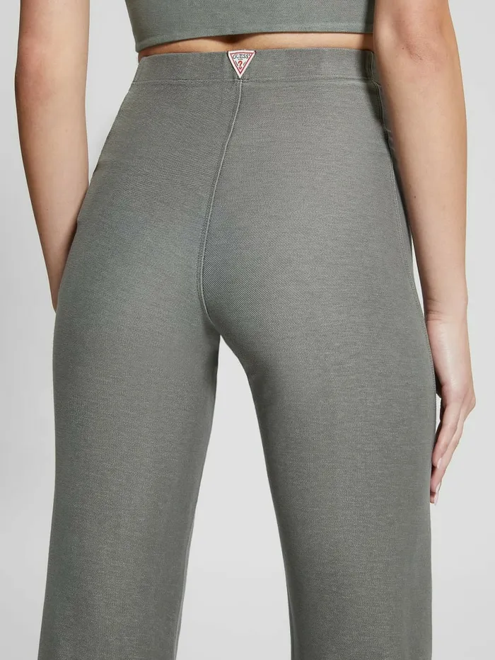 Washed Flare Leggings Colored Grey Multi Women Bottoms GUESS