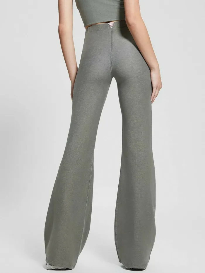 Washed Flare Leggings Colored Grey Multi Women Bottoms GUESS
