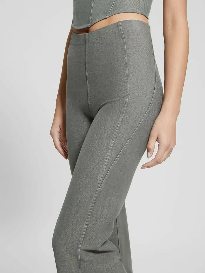 Washed Flare Leggings Colored Grey Multi Women Bottoms GUESS
