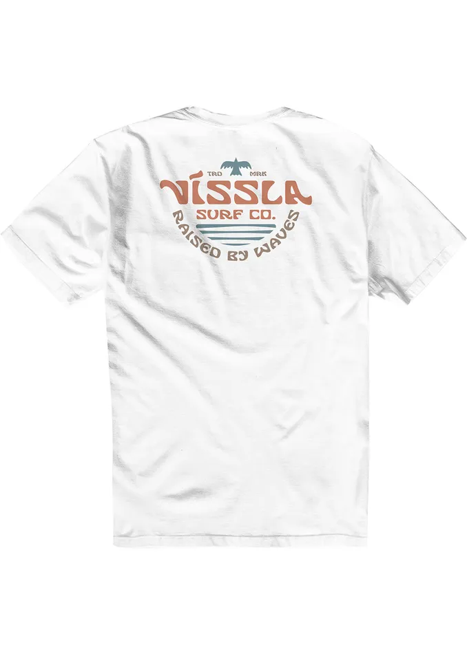 West Winds Premium Pkt Tee White Premium Tees Vissla Men