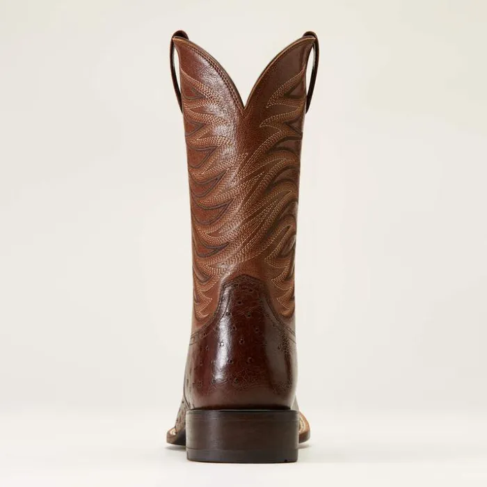 Western Boots Men Ariat Badlands Cowboy Boot Dark Tabac Smooth Quill Ostric Western Boots Men Ariat Badlands Cowboy Boot Dark Tabac Smooth Quill Ostric