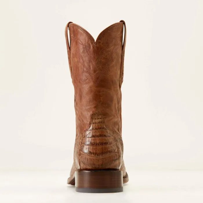 Western Boots Men Ariat Bench Made Clanton Western Boot Natural Caiman Belly Western Boots Men Ariat Bench Made Clanton Western Boot Natural Caiman Belly