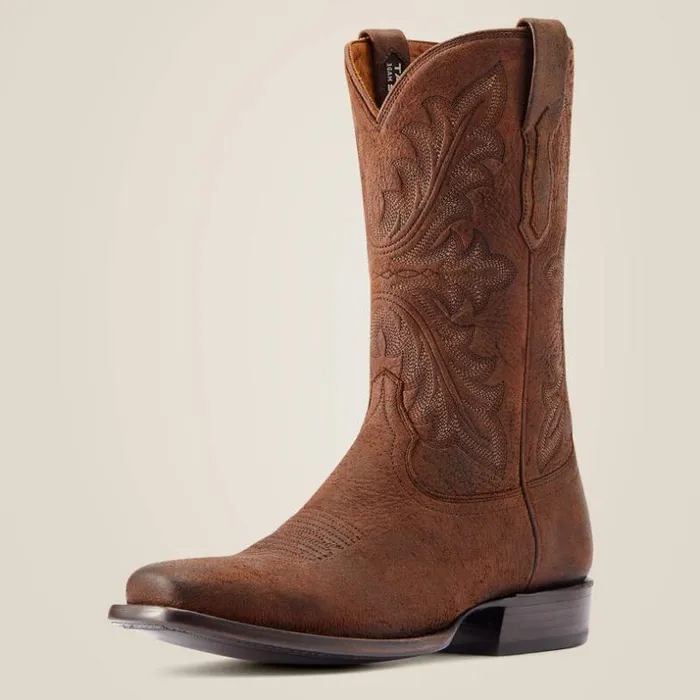 Western Boots Men Ariat Bench Made Hardin Western Boot Hickory Elk