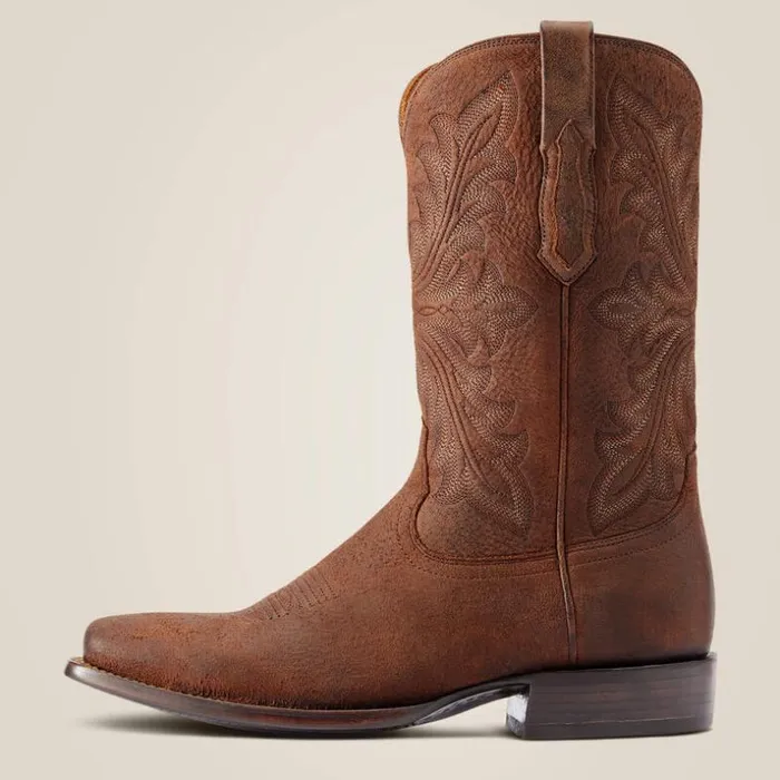 Western Boots Men Ariat Bench Made Hardin Western Boot Hickory Elk Western Boots Men Ariat Bench Made Hardin Western Boot Hickory Elk