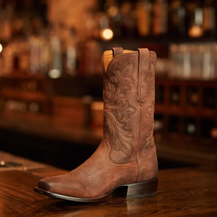 Western Boots Men Ariat Bench Made Hardin Western Boot Hickory Elk Western Boots Men Ariat Bench Made Hardin Western Boot Hickory Elk