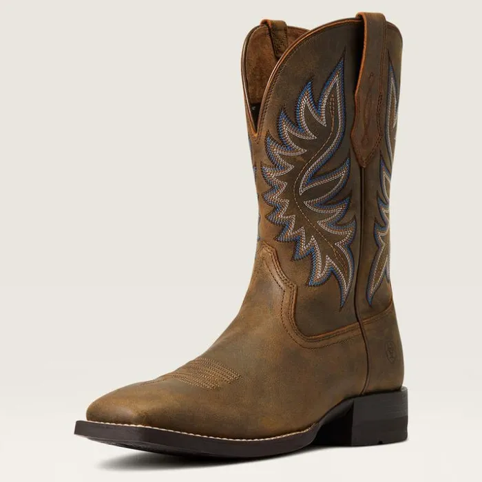 Western Boots Men Ariat Brander Western Boot Bear Brown