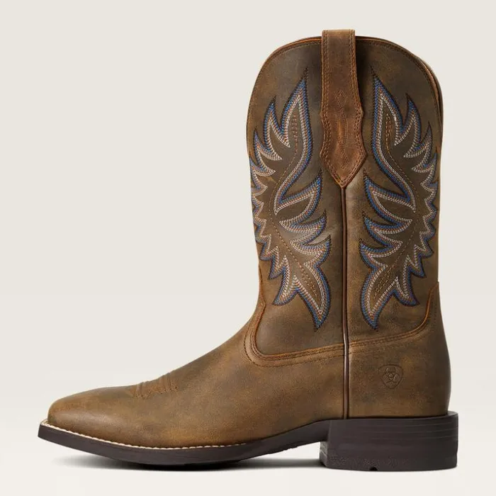 Western Boots Men Ariat Brander Western Boot Bear Brown