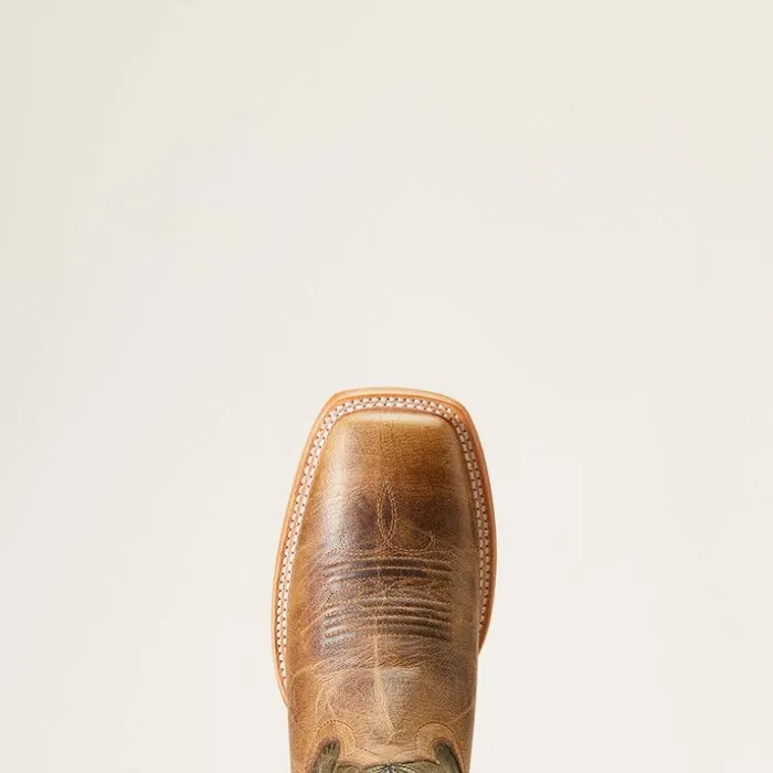 Western Boots Men Ariat Cowboss Western Boot Crinkled Brown