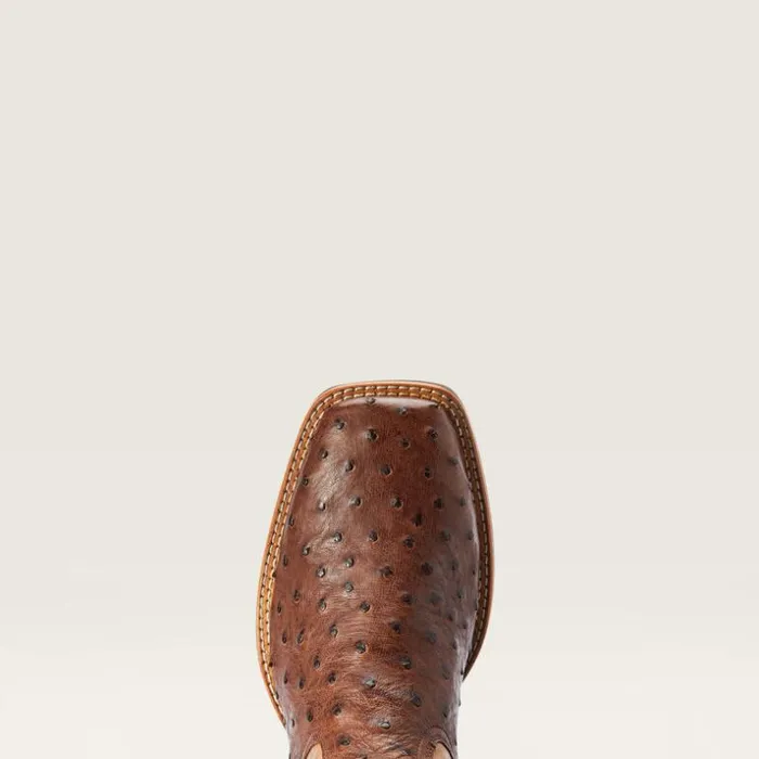 Western Boots Men Ariat Dagger Western Boot Dark Tabac Full Quill Ostrich Western Boots Men Ariat Dagger Western Boot Dark Tabac Full Quill Ostrich