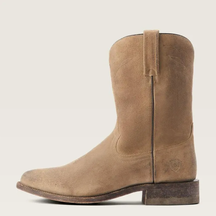 Western Boots Men Ariat Downtown Western Boot Burned Grey Roughout Western Boots Men Ariat Downtown Western Boot Burned Grey Roughout