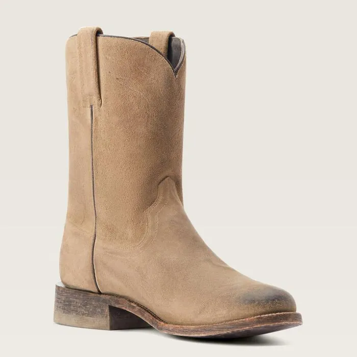 Western Boots Men Ariat Downtown Western Boot Burned Grey Roughout Western Boots Men Ariat Downtown Western Boot Burned Grey Roughout
