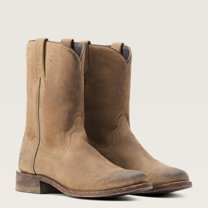 Western Boots Men Ariat Downtown Western Boot Burned Grey Roughout Western Boots Men Ariat Downtown Western Boot Burned Grey Roughout