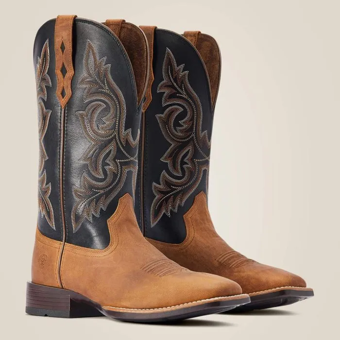 Western Boots Men Ariat Drover Ultra Western Boot Sorrel Crunch