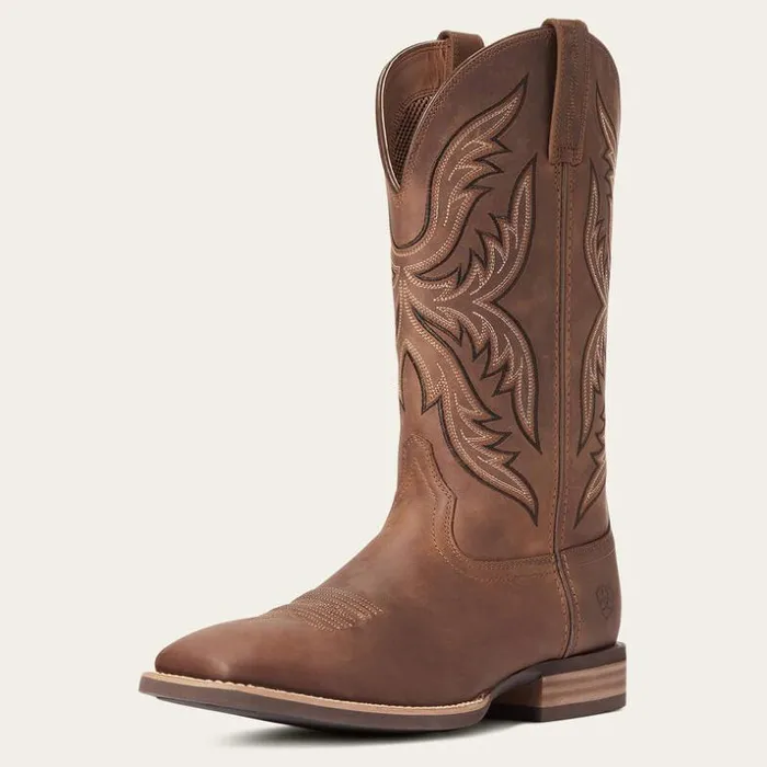 Western Boots Men Ariat Everlite Fast Time Western Boot Distressed Brown