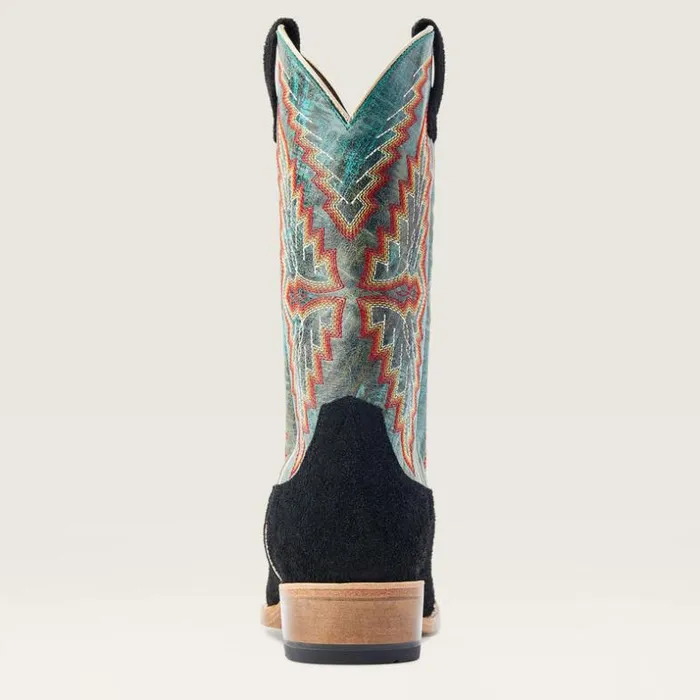 Western Boots Men Ariat Futurity Showman Western Boot Black Roughout Western Boots Men Ariat Futurity Showman Western Boot Black Roughout
