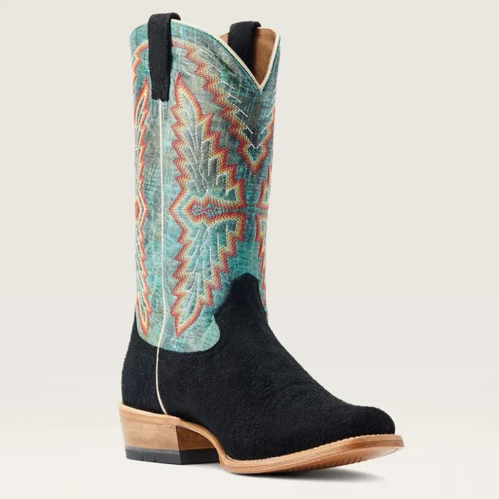 Western Boots Men Ariat Futurity Showman Western Boot Black Roughout Western Boots Men Ariat Futurity Showman Western Boot Black Roughout