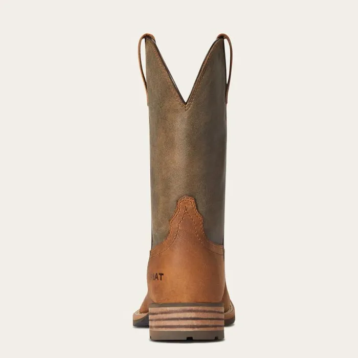 Western Boots Men Ariat Hybrid Patriot Country Western Boot Casper Brown