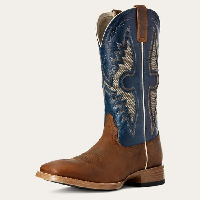 Western Boots Men Ariat Solado VentTEK Western Boot Sorrel Crunch
