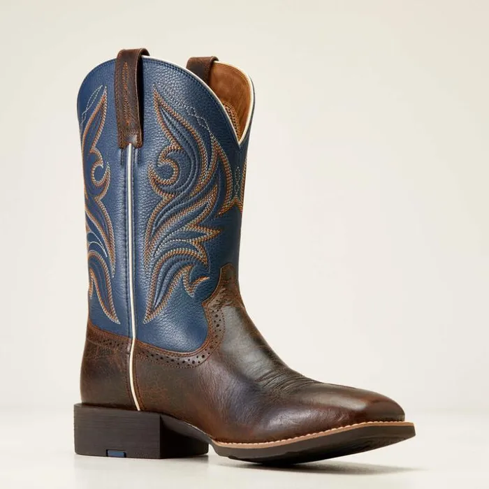 Western Boots Men Ariat Sport Knockout Western Boot Dark Whiskey Western Boots Men Ariat Sport Knockout Western Boot Dark Whiskey