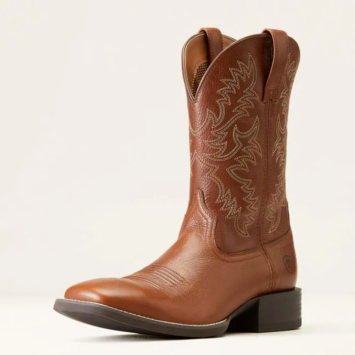 Western Boots Men Ariat Sport Latigo Western Boot Toasted Tan