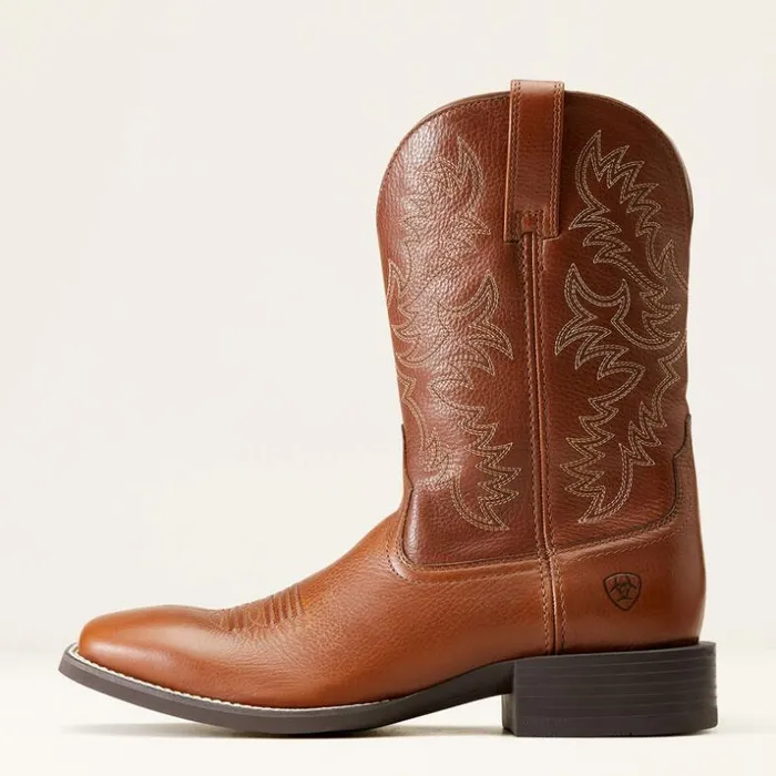 Western Boots Men Ariat Sport Latigo Western Boot Toasted Tan