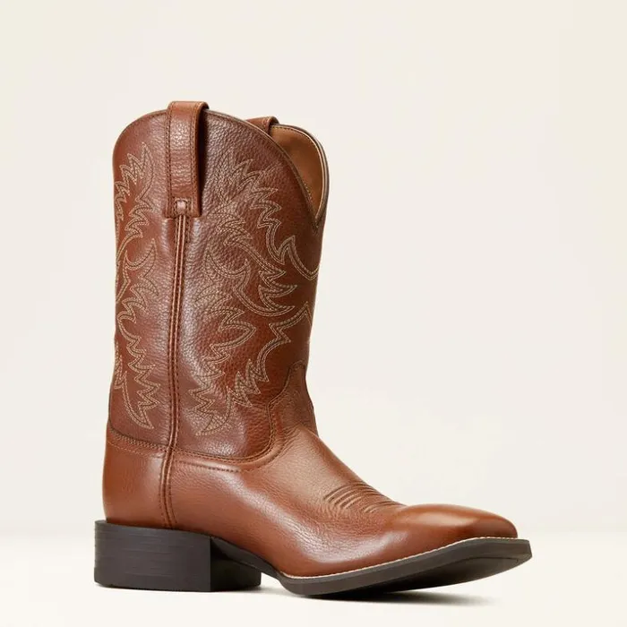 Western Boots Men Ariat Sport Latigo Western Boot Toasted Tan