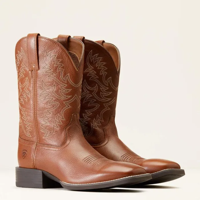 Western Boots Men Ariat Sport Latigo Western Boot Toasted Tan