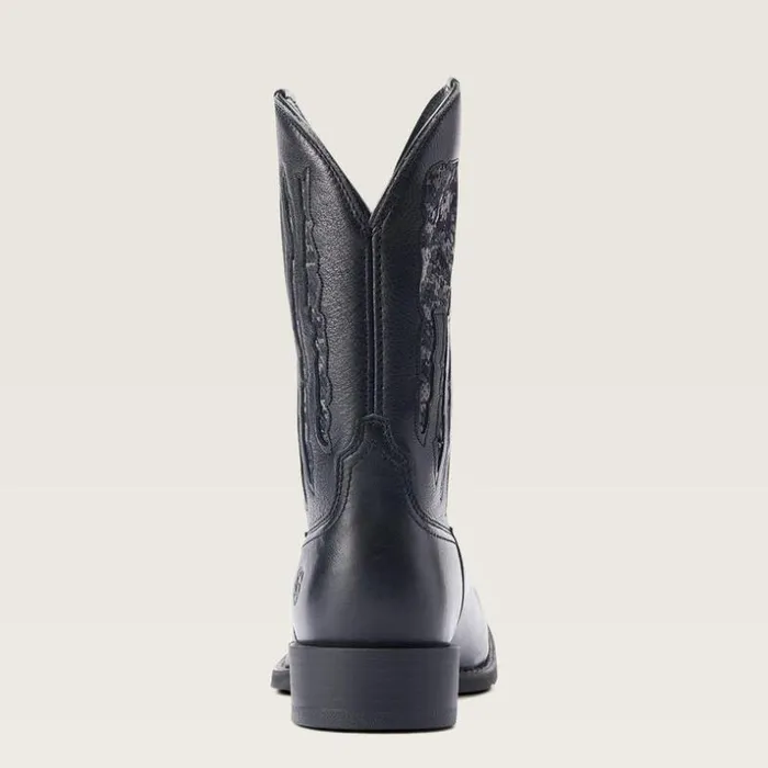 Western Boots Men Ariat Sport My Country VentTEK Western Boot Black Deertan Western Boots Men Ariat Sport My Country VentTEK Western Boot Black Deertan
