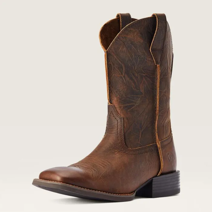 Western Boots Men Ariat Sport Rambler Western Boot Bartop Brown