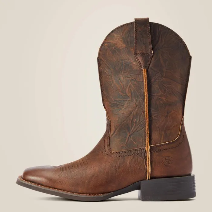 Western Boots Men Ariat Sport Rambler Western Boot Bartop Brown Western Boots Men Ariat Sport Rambler Western Boot Bartop Brown