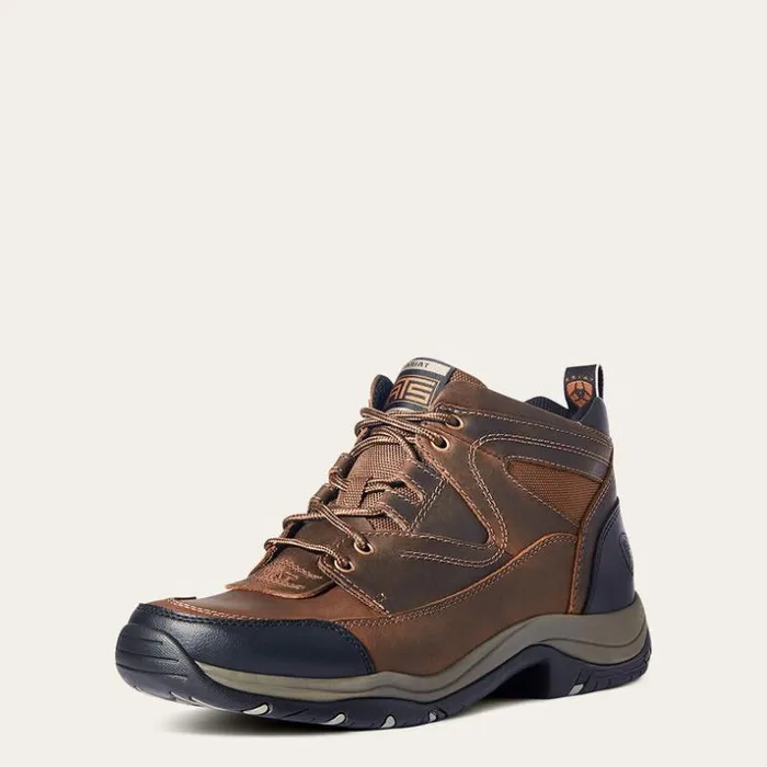 Western Boots Men Ariat Terrain Distressed Brown